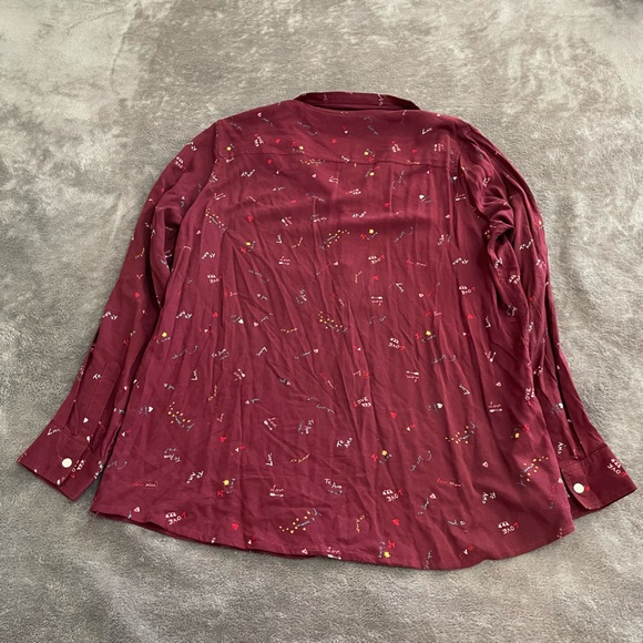 Roebuck & Co Long Sleeved Blouse Top - Picture 3 of 5